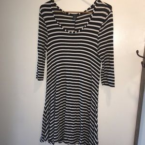 Striped T-Shirt Dress